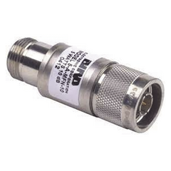 no brand Atenuador en Línea de 10 dB, 5 W. Máximo, CD-4 GHz, Conectores N Macho-Hembra. 5AMFN-10