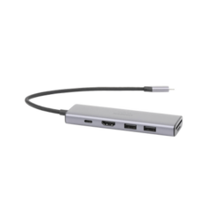 UGREEN HUB USB-C Multifuncional a HDMI 4K@60Hz / HDCP2.2 / HDR10/3D / 2 Puertos USB3.0 / Lector de Tarjetas SD+TF (Uso Simultáneo) / USB C PD 100W / 6 en 1 60384 - buy online