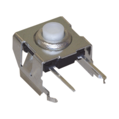 SYSCOM Interruptor Táctil en Ángulo Recto / PCB, SPST, 50 mA, 12 Vcc (RoHS), para Mic. KMC-22 MOD: 612-TL6110BF30