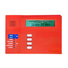 HONEYWELL HOME RESIDEO Teclado Alfanumérico de 2 Lineas, 16 Caracteres Cada Una y 3 LED&acute;s de Problema en el Sistema. MOD: 6160-CR