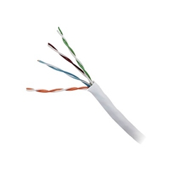HONEYWELL HOME RESIDEO Bobina de 305 metros, Cat5e, Uso INTERIOR, color blanco, UL, CM, probado a 350 Mhz, para aplicaciones de CCTV / redes de datos/ CCTV / control RS485 6330-1101/1000