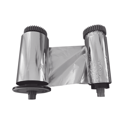 IDP Ribbon Full Color PLATEADO METALIZADO para SMART21 653317