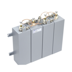 EMR CORPORATION Duplexer UHF, 440-512 MHz, 4 Cavidades de 4 in por Lado, 3.0 MHz (Min.) Separación Tx-Rx, 150 Watt, N Hembras. MOD: 65544/SNC