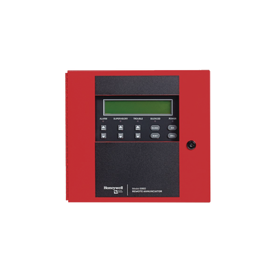 SILENT KNIGHT BY HONEYWELL Anunciador remoto de 4X40 caracteres con 4 teclas de función programables para paneles Silent Knight Serie 6000 6860
