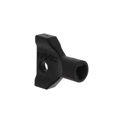 FAAC Llave Triangular de Desbloqueo Para barreras FAAC 713002