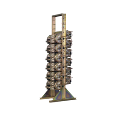 BIRD TECHNOLOGIES Combinador TX/RX, 5 canales, 406-512 MHz, 150 Watt, 125 KHz Tx-Tx, Cav.10" Diam. "Peg Rack", N Hembras MOD: 73-67-25-2D-05