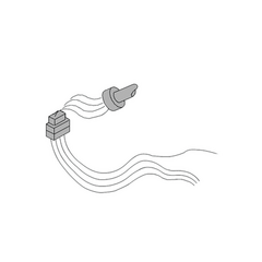 FAAC CABLE DE MOTOR DE 1.2 M PARA BARRERA SERIE 615 7514225