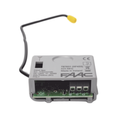 FAAC Receptor inalámbrico XF 433 para operador FAAC S418 787831 - comprar en línea