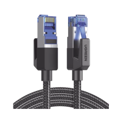 UGREEN Cable Ethernet Cat8 CLASS?F/FTP Redondo con Malla de Nylon 1 Metro 80429