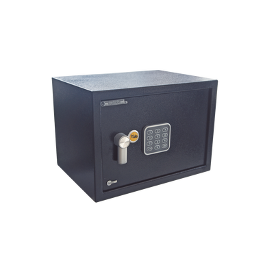 ASSA ABLOY Caja Fuerte Pequeña / Electrónica / Uso residencial u Oficinas /Ideal para almacenar Joyas, Documentos, Tarjetas, Productos electrónicos 84835