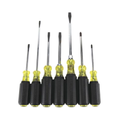 KLEIN TOOLS Juego de Desarmadores de Punta Plana y Phillips (7 Piezas). 85076 - comprar en línea