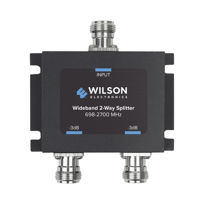 WILSONPRO / WEBOOST Divisor de potencia (Splitter) de dos vías para 700-2700 MHz. 859-957