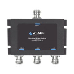 WILSONPRO / WEBOOST Divisor de 3 salidas, 50 Ohm, 700-2700MHz conector N-Hembra 859-980