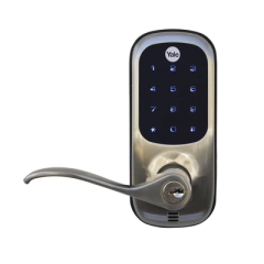 YALE-ASSA ABLOY Cerradura Autónoma YRL221 con Teclado Táctil y Manija 89066
