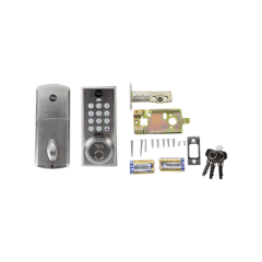 YALE-ASSA ABLOY Cerradura Digital con Teclado YDD114 / 10 usuarios/ Para Puerta Izq o Derecha de 60 a 70 mm 89071 - comprar en línea