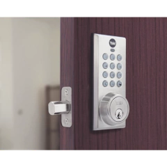 YALE-ASSA ABLOY Cerradura Digital con Teclado YDD114 / 10 usuarios/ Para Puerta Izq o Derecha de 60 a 70 mm 89071
