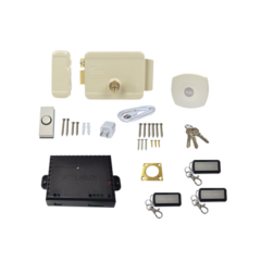 YALE-ASSA ABLOY Kit Cerradura Eléctrica 321DC Izquierda y Hub para Apertura a través de Smartphone en cualquier parte del mundo 89371