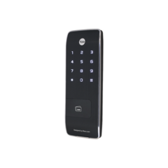 YALE-ASSA ABLOY Cerradura YDR343 SLIM Ultra Delgada, Elegante / Tarjeta o PIN / 40 Usuarios 89410