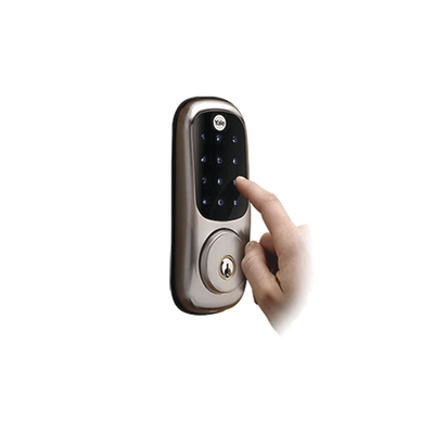 YALE-ASSA ABLOY Cerradura Real Living YRD226/ Teclado y Llave /Compatible con Smarphone o Total Connect 89537