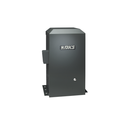 DKS DOORKING Operador para puertas corredizas de hasta 450 kg y 9 Metros de Longitud / Incluye 6 Metros de Cadena / Equipo de Uso Continuo 9100-380