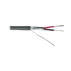 VIAKON Cable 2 x 18 AWG / Blindado / 305 Metros / Riser / UL / Color Gris / Hecho en México 9222