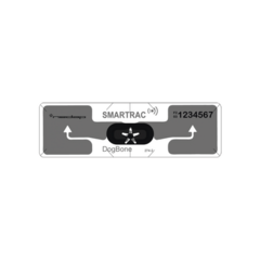 NEDAP Tag UHF transparente con adhesivo para Vehiculo ( EPC Gen 2 ) 9224726