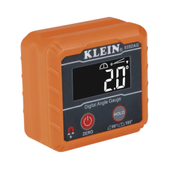KLEIN TOOLS Inclinómetro y Nivel digital con Magneto y Pantalla Digital que Gira en Posición Invertida 935-DAG