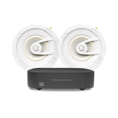 VSSL KIT Amplificador VSSL A1X | 2 Bocinas para Plafón de 7in TruAudio G72 MOD: A1X/2CSG