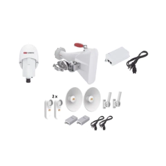 MIMOSA NETWORKS Kit completo para WISP, Kit de A5x y Adaptador TPA-A5X, antena sectorial HG3TPA60 de 60º, y 2 kit C5XPTPKIT3, ideal para hasta 7 km, POEs y Cables de alimentación incluidos. MOD: A5X-RF-KIT-WISP