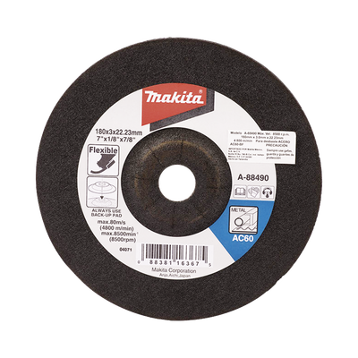 MAKITA Disco de desbaste de 7" MOD: A-88490