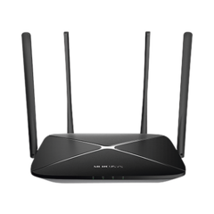 Mercusys Router inalámbrico AC1200, 3 Puertos LAN 10/100/1000, 1 Puerto WAN 10/100/1000 MOD: AC12G