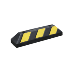 ACCESSPRO Tope Vehicular P / Estacionamiento / 55cm / Color Negro-Amarillo. MOD: AC-55TV