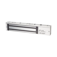 ALARM CONTROLS-ASSA ABLOY 600 lbs Chapa Magnética, Garantía de Por Vida/ Voltaje Dual MOD: AC600S