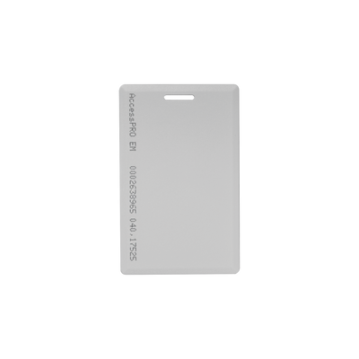 ACCESSPRO Tarjeta Proximidad Gruesa 125 Khz (tipo EM) con perforación ACCESS-PROX-CARD