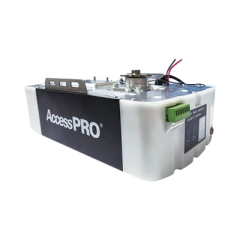 ACCESSPRO Kit Puertas Garage / 1/2HP / Fuerte / 433Mhz / Riel 3mts en Secciones Tipo "T" / 2 Controles Inalámbricos Visera / 1 Control Inalámbrico Pared / Respaldo Energia. MOD: ACCESSFORCE