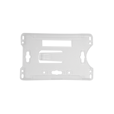 ACCESSPRO Porta tarjeta de plastico ABS / Transparente / Compatible con tarjetas ACCESSCARDEPC / PROCARDX o Formato CR80 ACCESS-HOLDERA