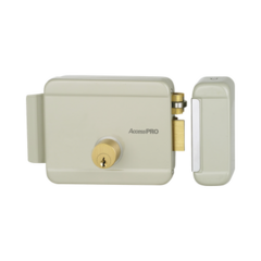 ACCESSPRO Cerradura Eléctrica / Incluye Llave / Exterior / Derecha MOD: ACCESSRIM