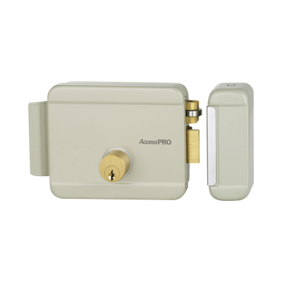 ACCESSPRO Cerradura Eléctrica / Incluye Llave / Exterior / Derecha MOD: ACCESSRIM