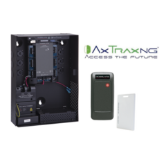 ROSSLARE SECURITY PRODUCTS Kit de Control de Acceso para 2 Lectoras (Incluidas) / 30,000 Tarjetas / Incluye Gabinete y Fuente de Alimentación / Nueva generación! MOD: ACK24US