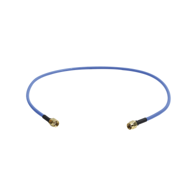 MIKROTIK Jumper MikroTik (Flex-guide) de 50 cm, Núcleo de Cobre-Plateado, Conectores SMA-Macho Inversos, Hasta 6 GHz. MOD: ACRPSMA