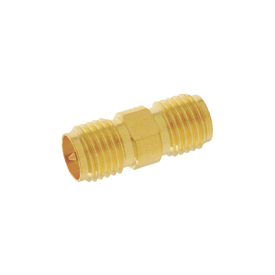SYSCOM Adaptador Barril de Conector SMA Hembra a SMA Hembra Inverso, Oro/ Oro/ Teflón. MOD: ACX1243-ND