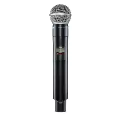 Shure AD2/SM58-G55 Transmisor de mano serie AXIENT con cápsula SM58 - Profesional, Potente y Compacto