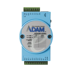OPTEX MODULO CON 6 ENTRADAS Y 6 SALIDAS PARA INTEGRAR CON FIBER COMMAND VIA ETHERNET MOD: ADAM-6060