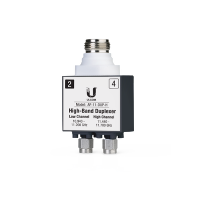 UBIQUITI NETWORKS Duplexer para AF-11, banda licenciada de 11 GHz de banda alta (10.940-11.200 GHz y 11.440-11.700 GHz) MOD: AF-11-DUP-H