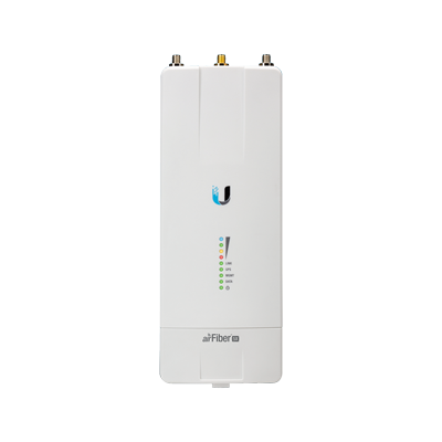 UBIQUITI NETWORKS Radio de Backhaul conectorizado de alta capacidad, con tecnología airFiber hasta 687 Mbps*, banda licenciada 4 GHz (4700 - 4990 MHz*) MOD: AF-4X
