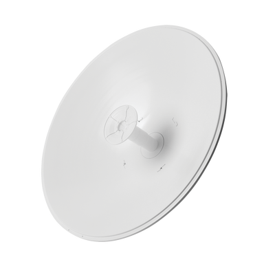 UBIQUITI NETWORKS Antena Direccional airFiber X, ideal para enlaces Punto a Punto (PtP), frecuencia 5 GHz (4.9 - 5.8 GHz) de 30 dBi slant 45 MOD: AF-5G30-S45