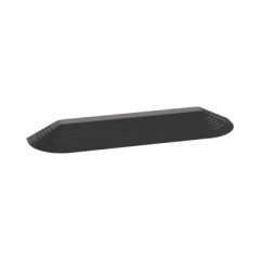 PANDUIT Tapa Final Para Canaleta de Piso AFR4BCBL6, Material PVC Rígido, Color Negro MOD: AFR4ECBL