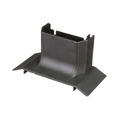 PANDUIT Accesorio de Conexión a Canaleta T70, Para Canaleta de Piso AFR4BCBL6, Material PVC Rígido, Color Negro MOD: AFR4TRT70BL