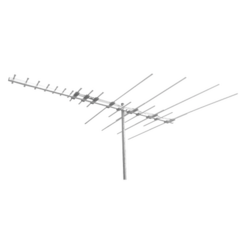 TXPRO Antena Logarítmica para TV Digital (50-860 MHz) Zonas Semi Rurales. MOD: AJ-200-HD