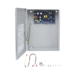 ALTRONIX Fuente de alimentación de 24 Vcc@ 10 A / Con capacidad de baterías de respaldo / 1 salida / Requieren baterías / Voltaje de entrada de : 115 Vca. MOD: AL1024ULX